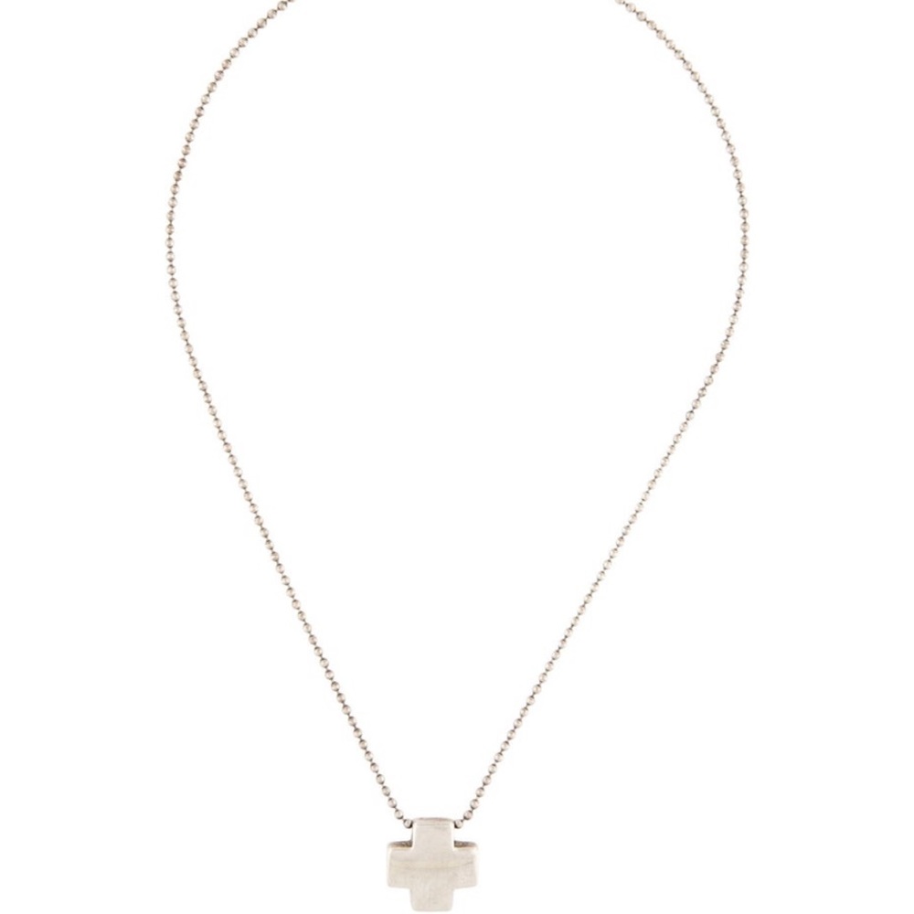 Tiffany and co Roman cross necklace